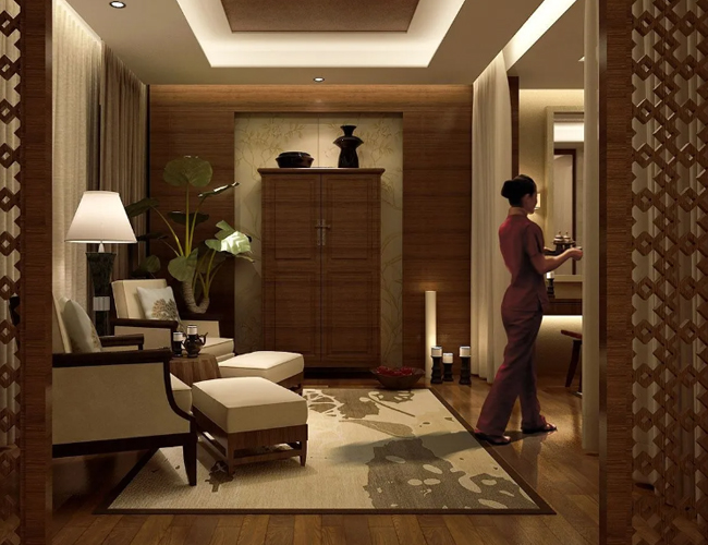 天津河西Xinxi养生会馆养生会馆spa馆环境展示二